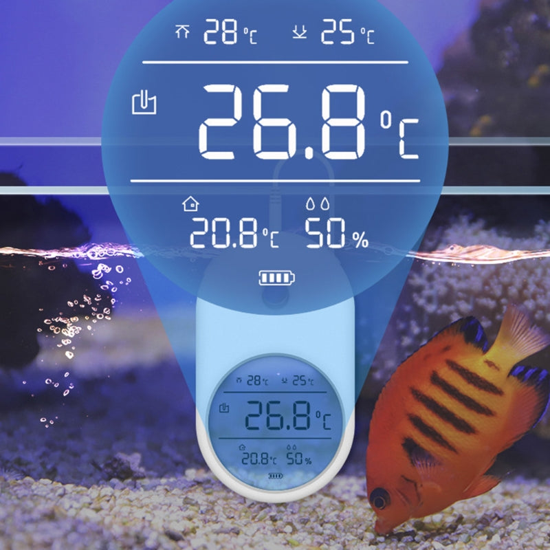 T1 3-in-1 Fish Tank Water Thermometer Digital LCD Display Aquarium Temperature Meter T1 3-in-1 Fish Tank Water Thermometer Digital LCD Display Aquarium Temperature Meter